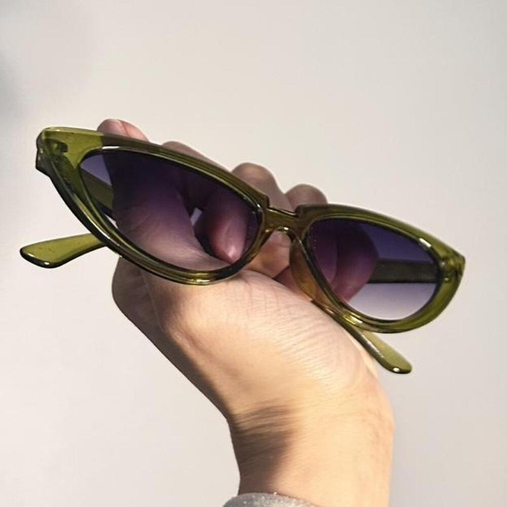 Urban outfitters Green cat eye sunglasses with tint